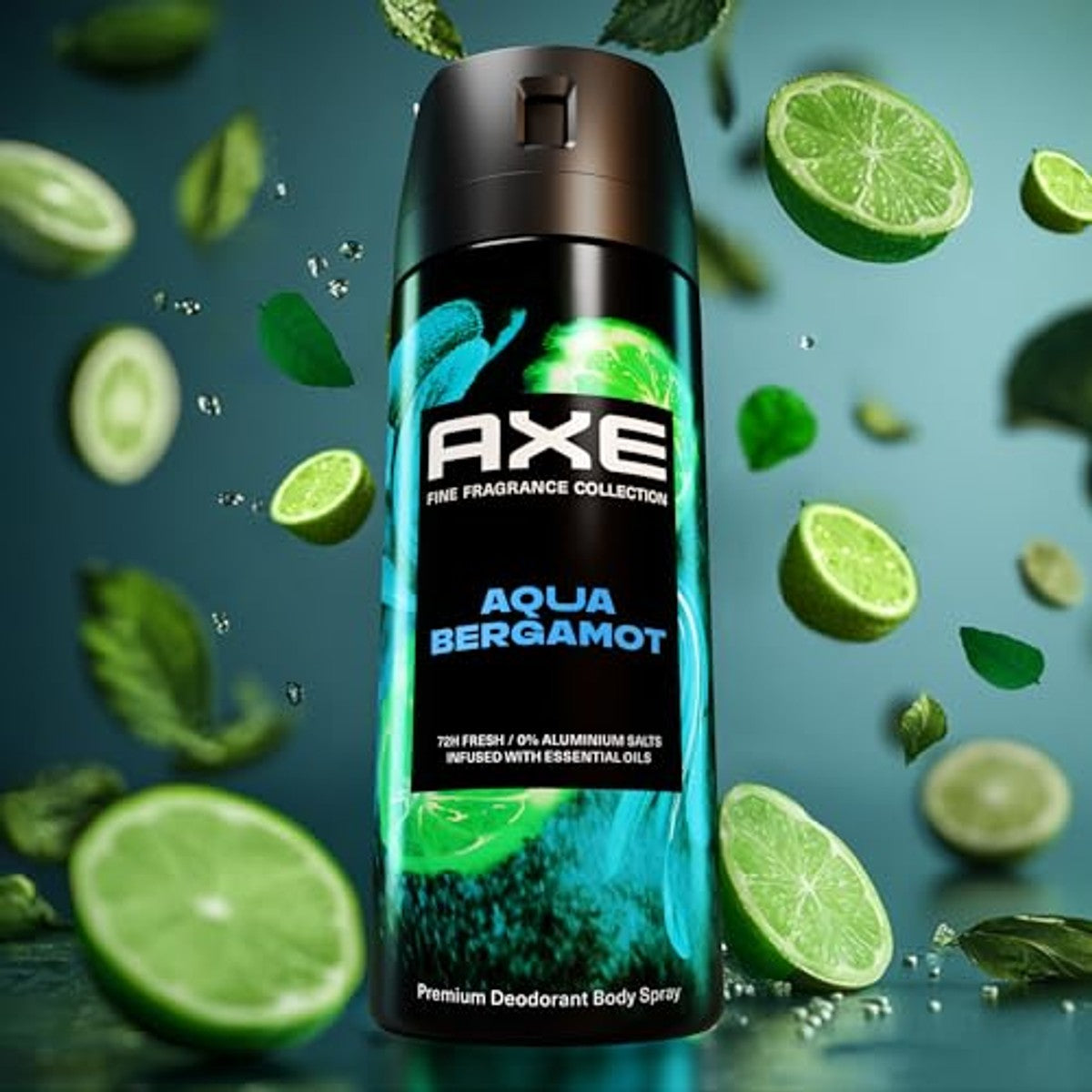 Axe Premium Bodyspray Aqua Bergamot Deodorant 6 x 150 ml - Voordeelverpakking