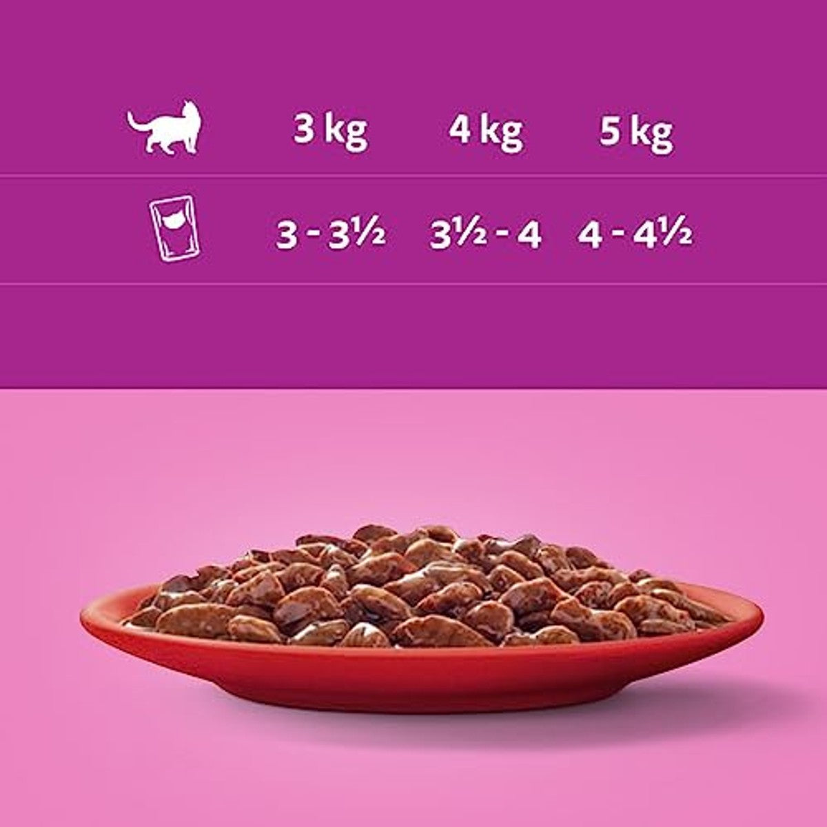 Whiskas Klassieke Maaltijden natvoer kattenvoer 4 soorten 48 x 85 g - 3-pack