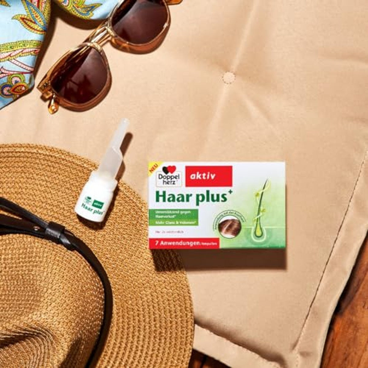 Doppelherz Haar plus+ – slechts 2 x per week – Doppelherz
