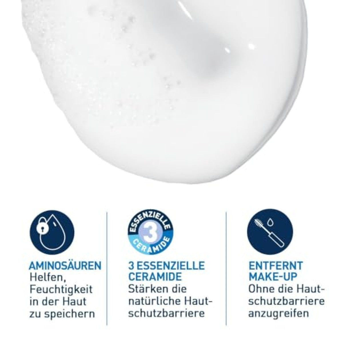 CeraVe Crème-tot-Schuim Reiniging, Vochtinbrengende Reinigingscrème 473 ml