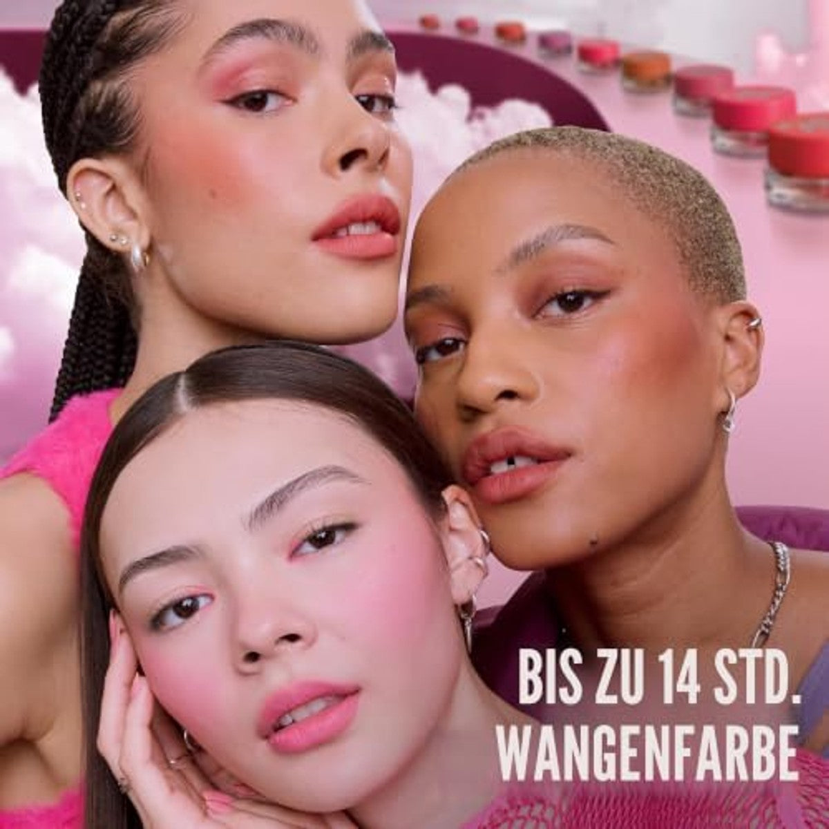 MAYBELLINE Cloudtopia Wang- & Lippen Mousse 5 g - 6 stuks