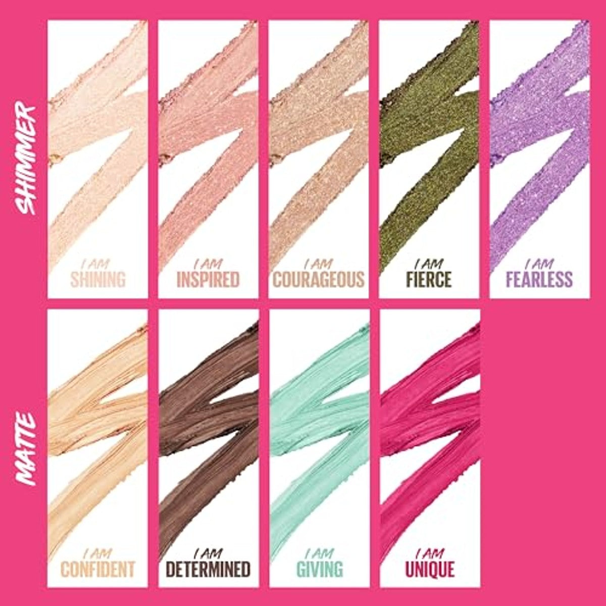 MAYBELLINE Color Tattoo Eye Stix I Am Courageous - 6 stuks