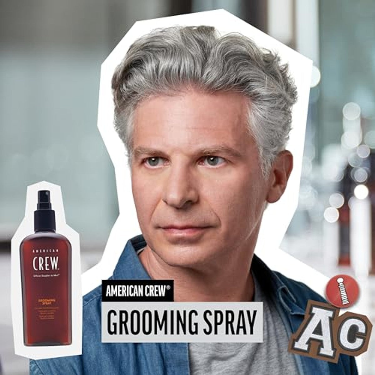 American Crew Grooming Spray Stylingspray voor Mannen 250 ml - 6-pack