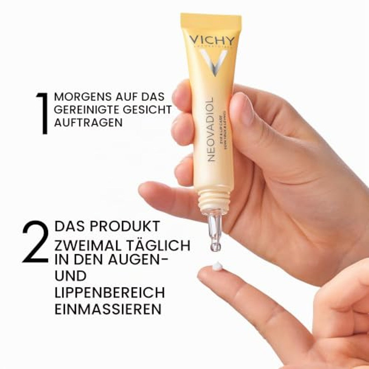 Vichy Neovadiol Anti-aging Crème voor Oog- en Lipcontouren 15 ml - 3-pack