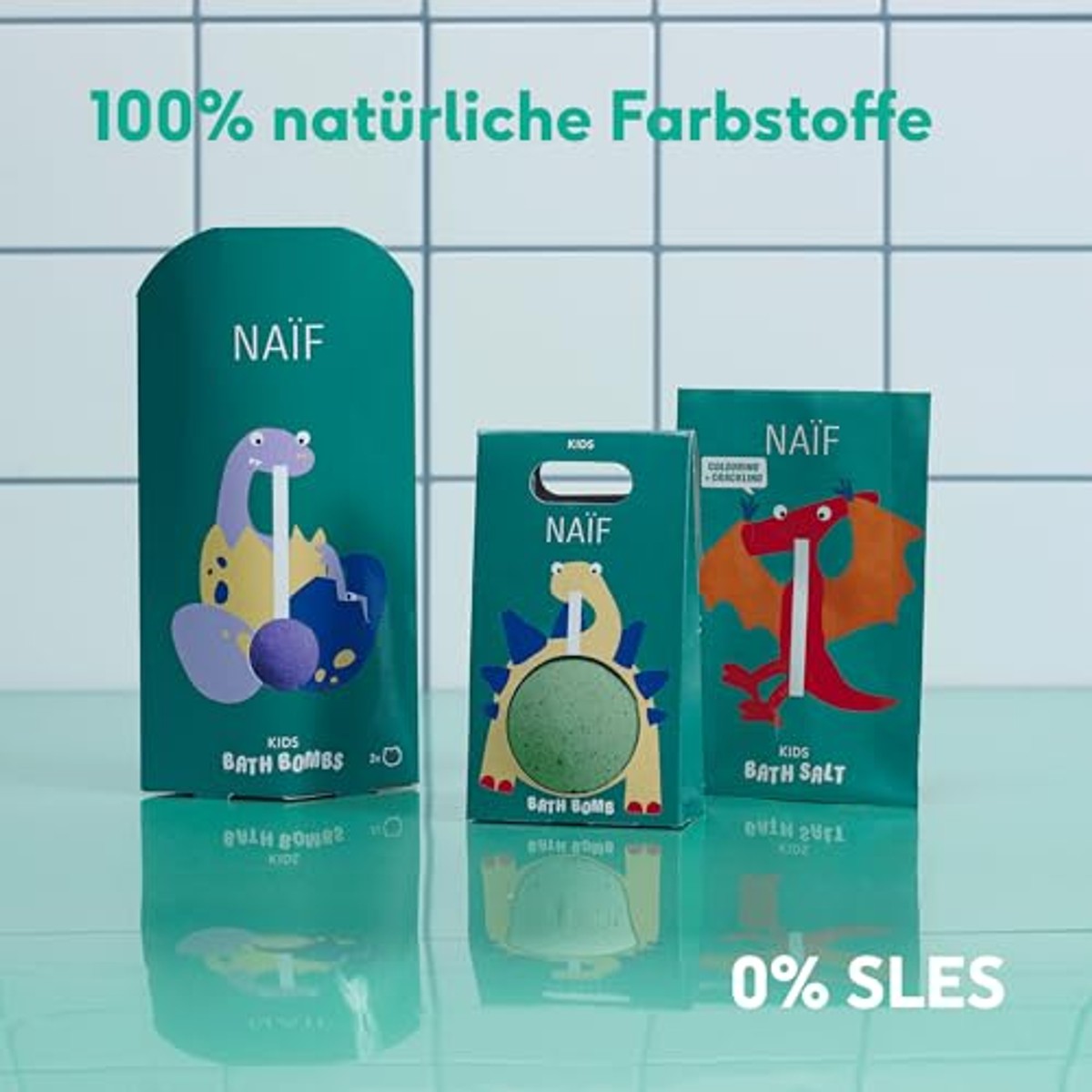 Naïf Badbal multipack voor kinderen vanaf 3 jaar 120 g – Naïf
