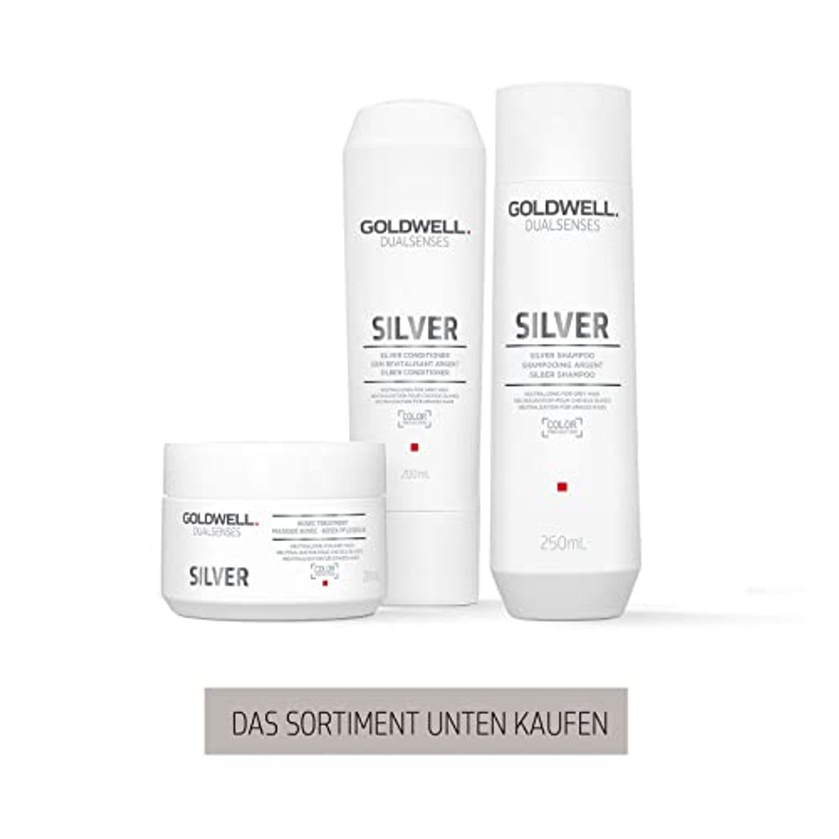 Goldwell Dualsenses Silver Conditioner 200 ml - 3-pack