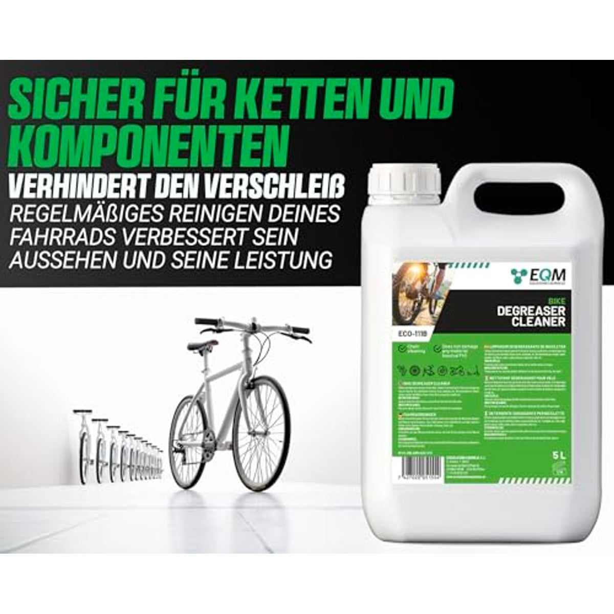 EQM ECO-111B Fietsreiniger 3 x 5 liter - Voordeelverpakking