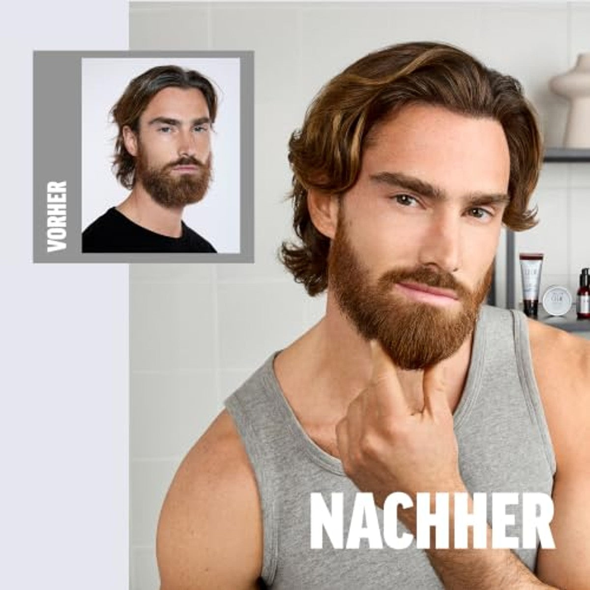 American Crew Beard Balm Baardbalsem voor Verzorgde en Flexibele Styling 60 g - 3-pack – foto 6