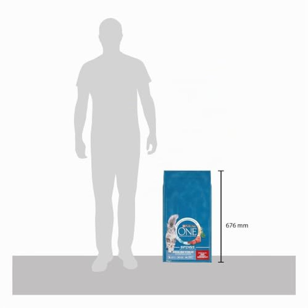 PURINA ONE Bifensis Gesteriliseerd droogvoer kat rundvlees 7,5 kg - 3-pack