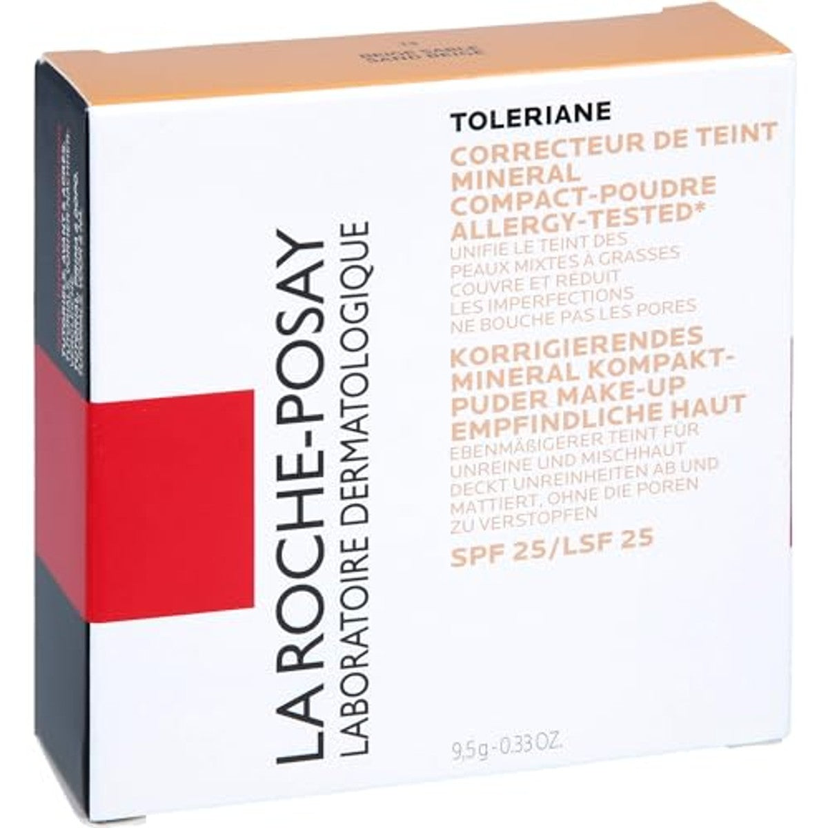 La Roche-Posay Toleriane Mineral Compact Poeder Beige Sable nr. 13, 9 g