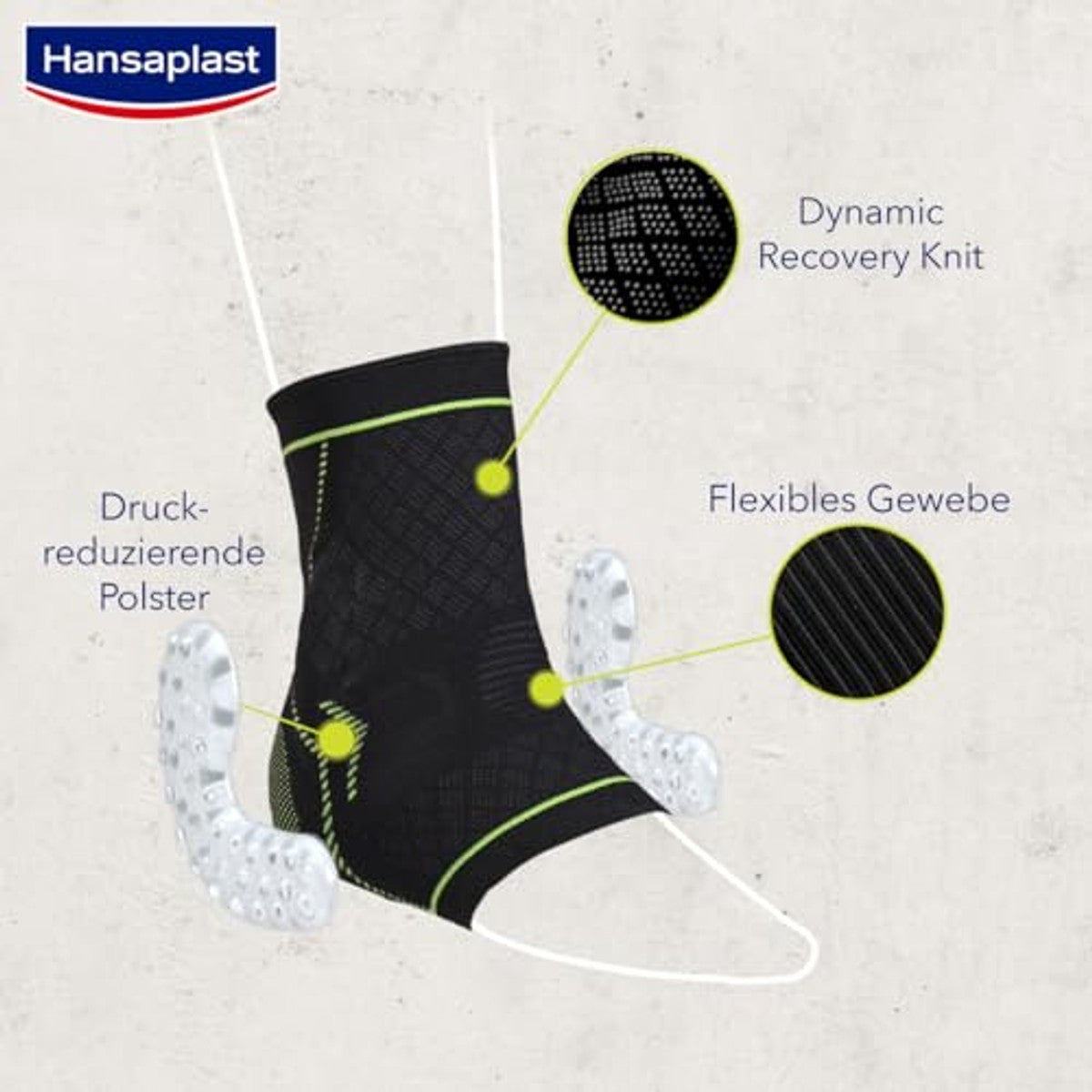 Hansaplast Performance enkelbandage S/M – Elastoplast