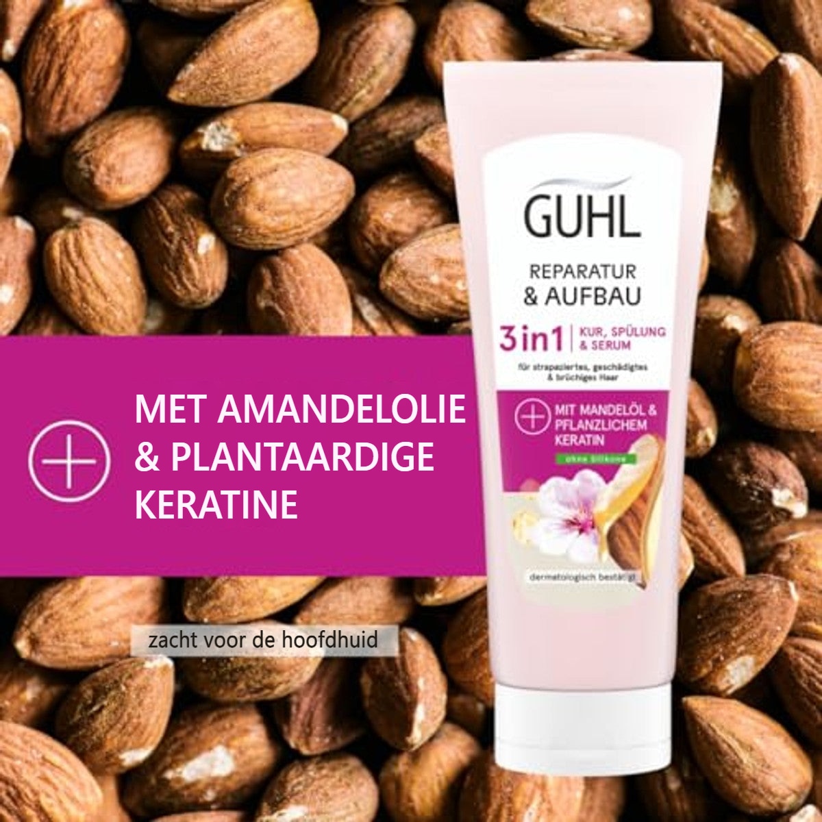 Guhl Diepe opbouw 3-in-1 kuur, conditioner & serum 6 x 200 ml - Voordeelverpakking – foto 6