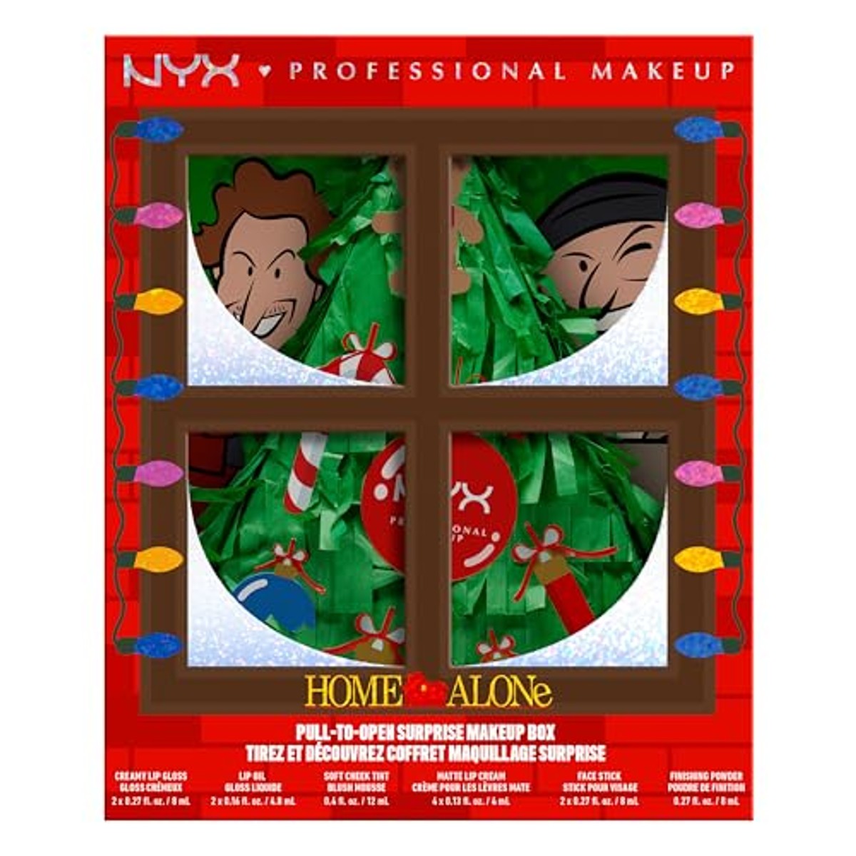 NYX Professional Makeup Home Alone Falling Presents Makeup Box, 12 stuks – NYX PROFESSIONAL MAKEUP