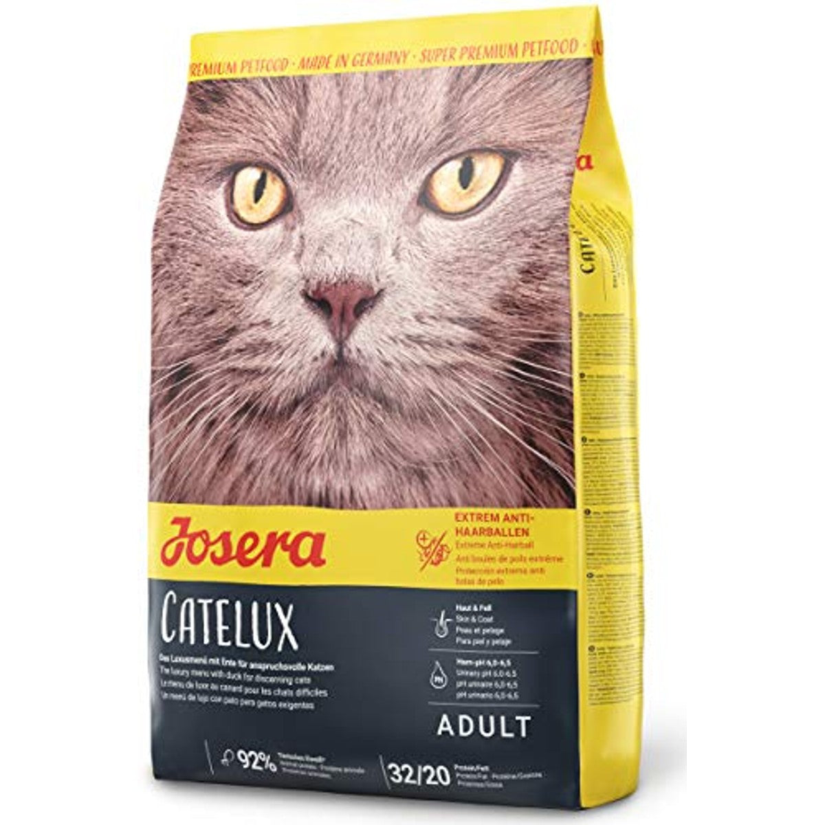 Josera NatureCat droogvoer kat gevogelte en zalm 2 kg - 3-pack