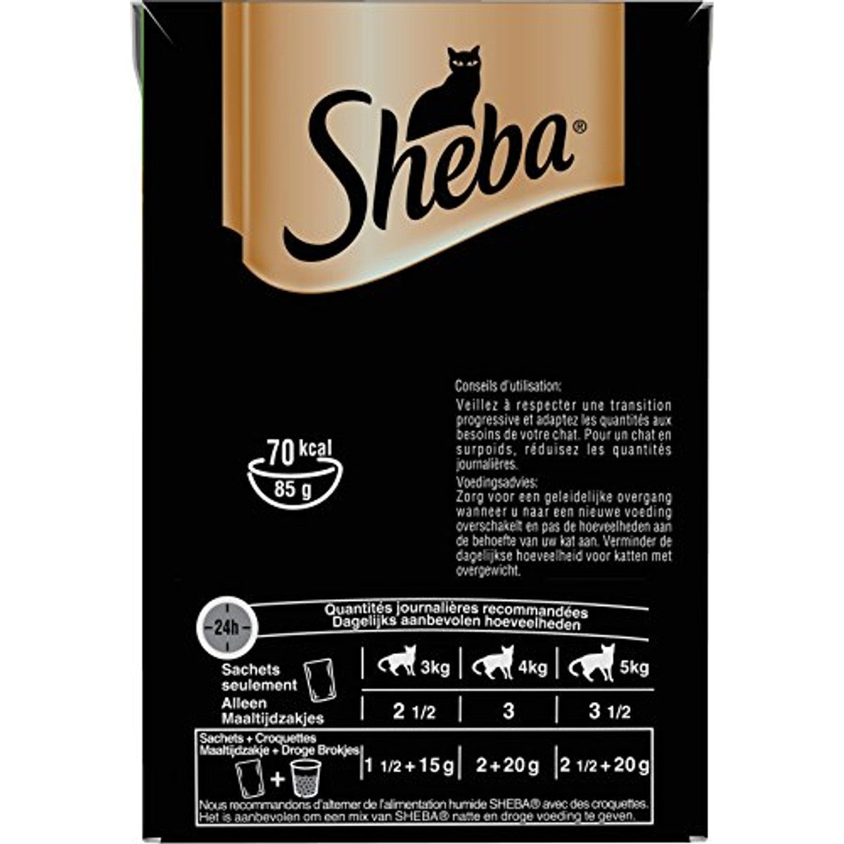 Sheba Mini Kattennet natvoer kattenvoer aarde en zee 48 x 85 g - 3-pack – foto 6