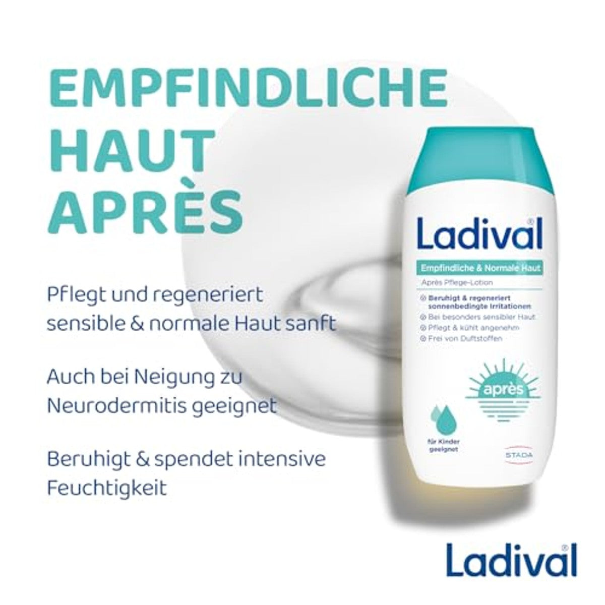 Ladival Après-verzorgende lotion gevoelige huid 200 ml – Ladival