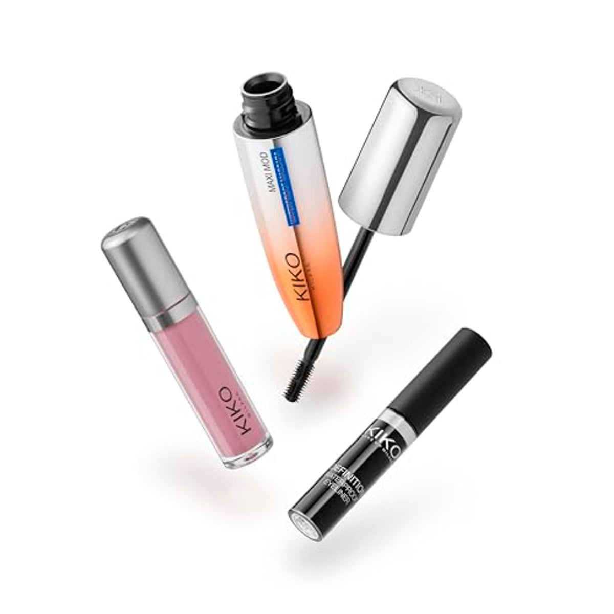 Kiko Milano Onmisbare Make-up Set Mascara Eyeliner en Lippenstift - 3-pack