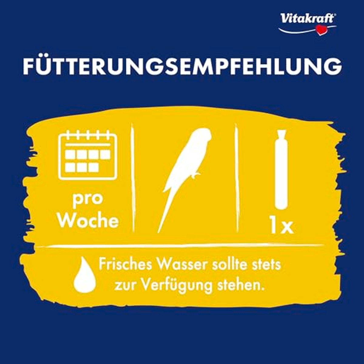 Vitakraft Kruikmix, vogelsnack, knabbelstokjes, met ei en graszaad, met abrikoos en vijg, met honing en sesam, voor snavelverzorging, zonder toegevoegde suiker (10 x 80 g) – Vitakraft