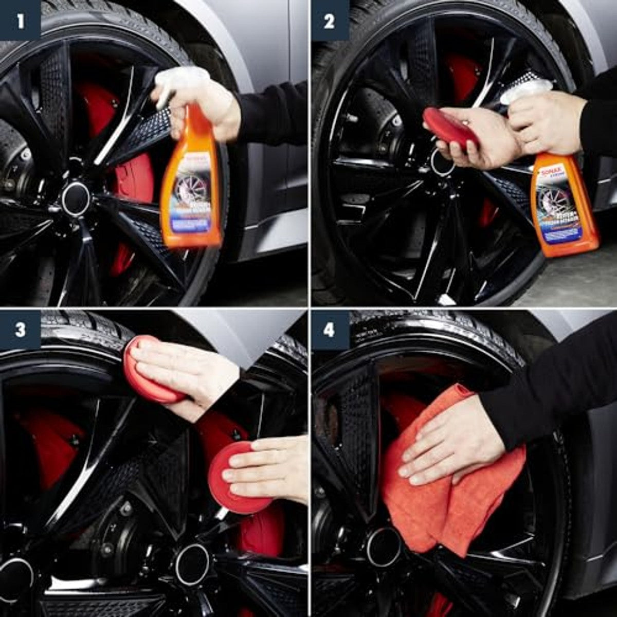 SONAX Xtreme Ceramic Banden+VelgenDetailer 6 x 750 ml - Voordeelverpakking