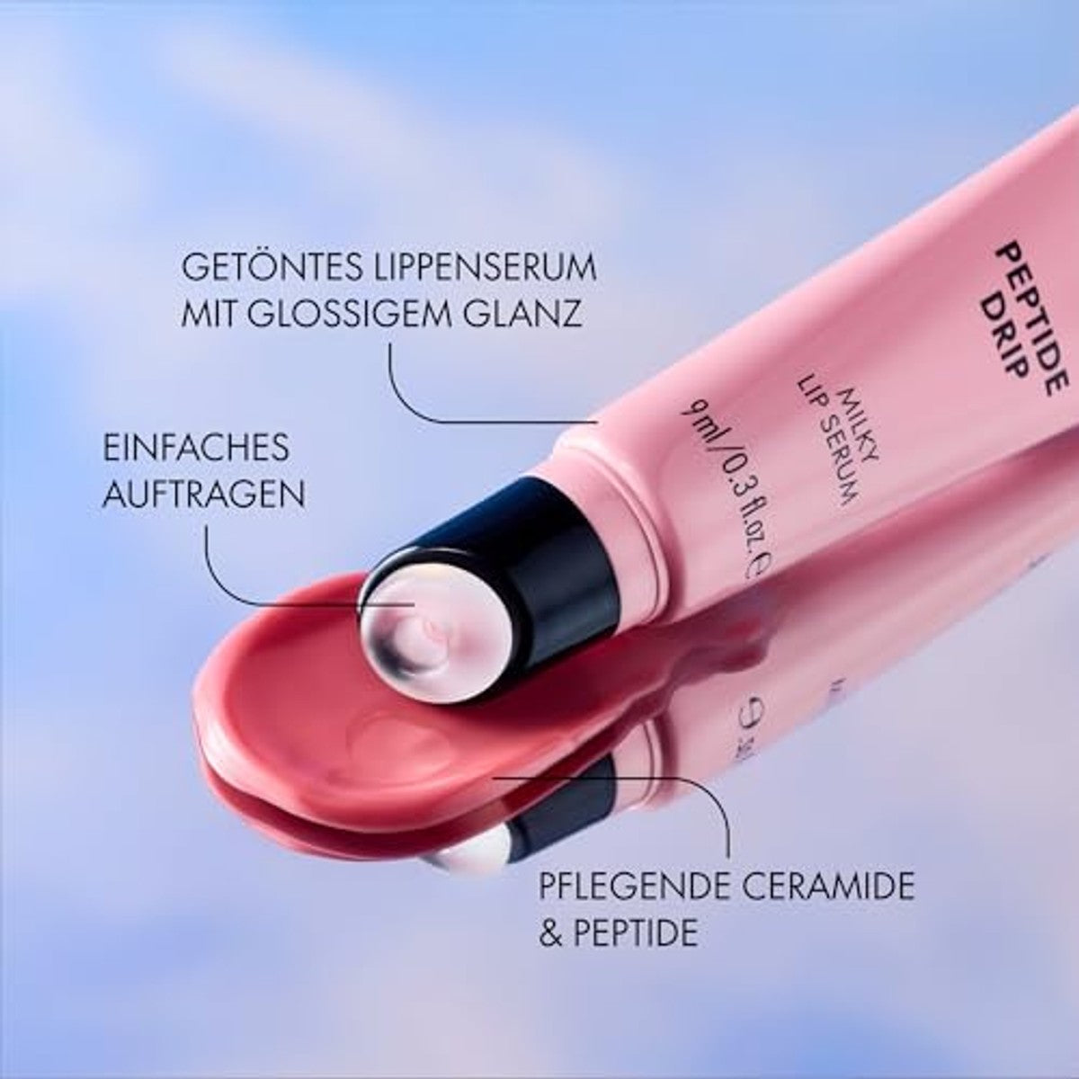 Catrice Peptide Drip Milky Lip Serum Nr. C010 Pink verzorgend veganistisch | Verzorgend, onmiddellijk resultaat, hydraterend, gladmakend – Catrice Cosmetics