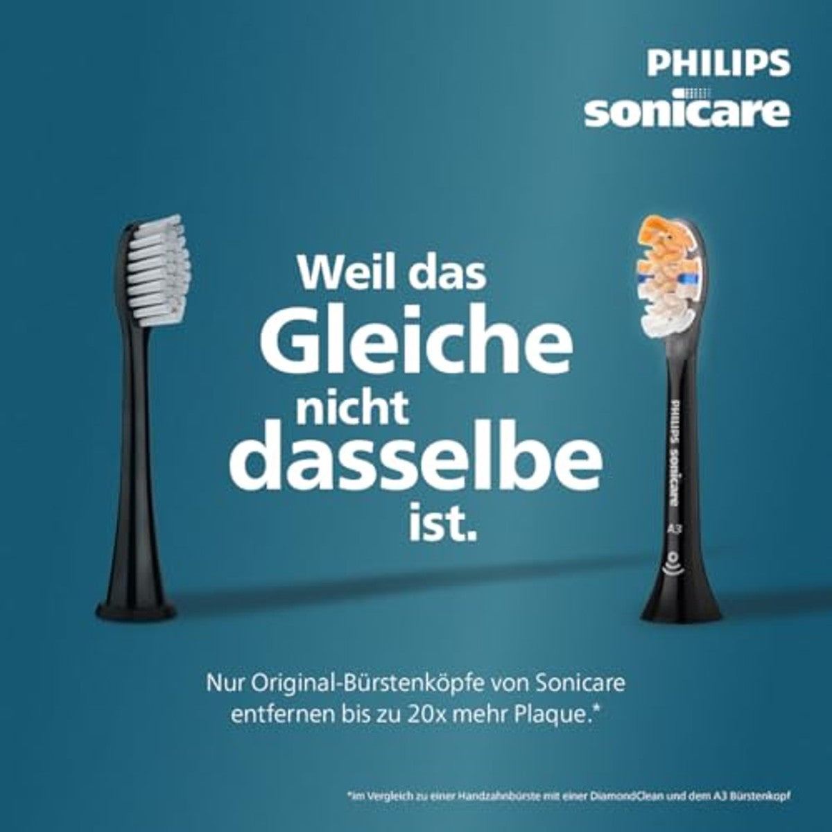 Philips Sonicare S2 Sensitive Opzetborstels Zwart 6 stuks - 6-pack