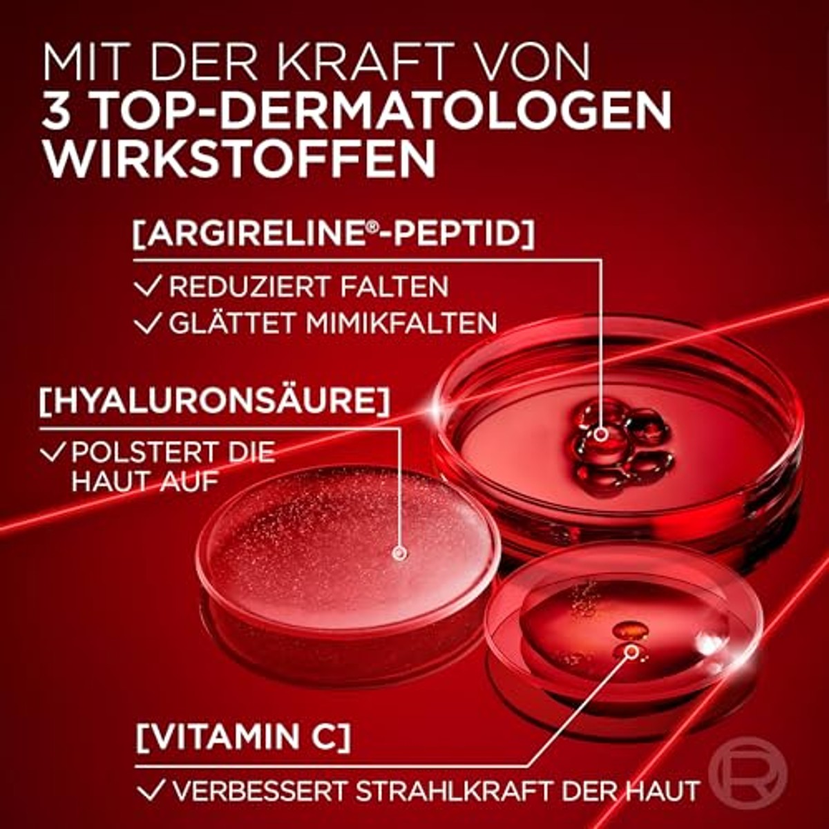 L'Oréal Paris Revitalift Laser XL Tri-Peptide Serum 3 x 50 ml - Voordeelverpakking