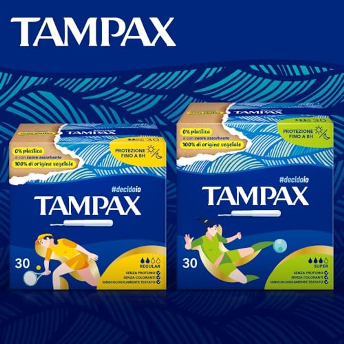 Tampax Regular tampons met applicator 30 stuks – Tampax