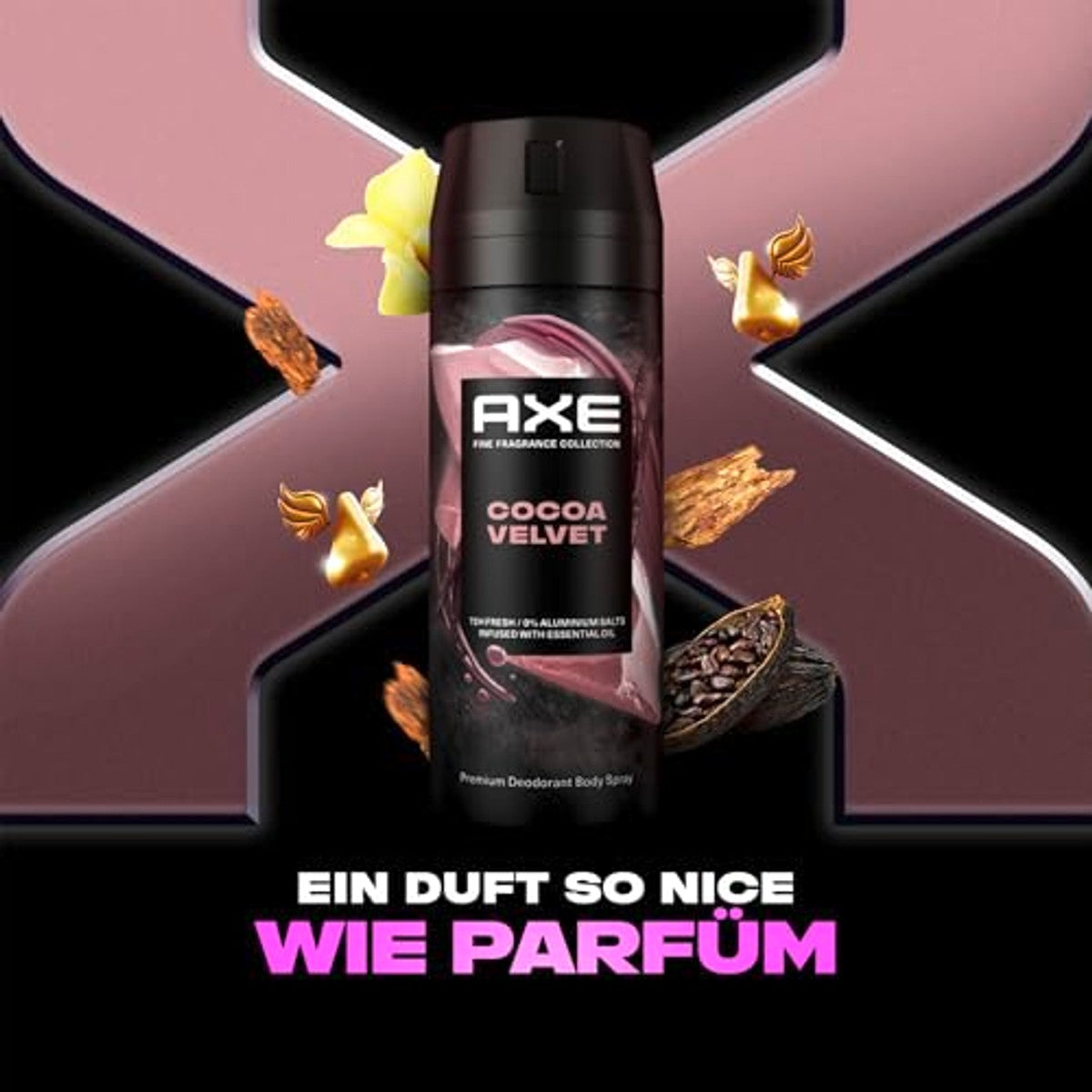 Axe Premium Bodyspray Cocoa Velvet Deodorant 150 ml – Axe