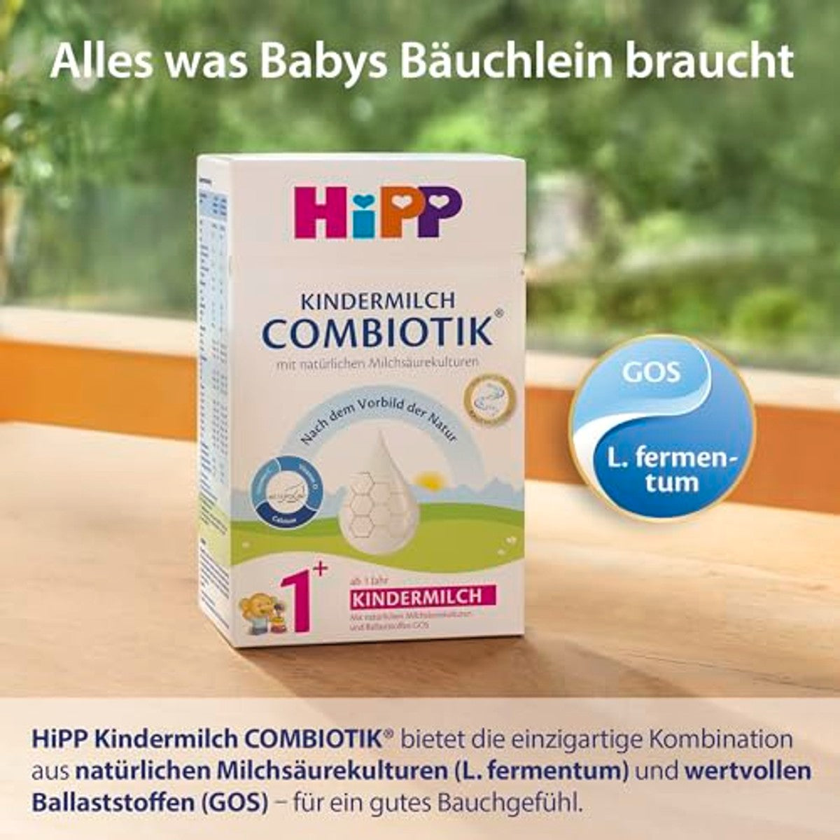 HiPP Combiotik Kindermelk 1+ 4 x 600 g – HiPP
