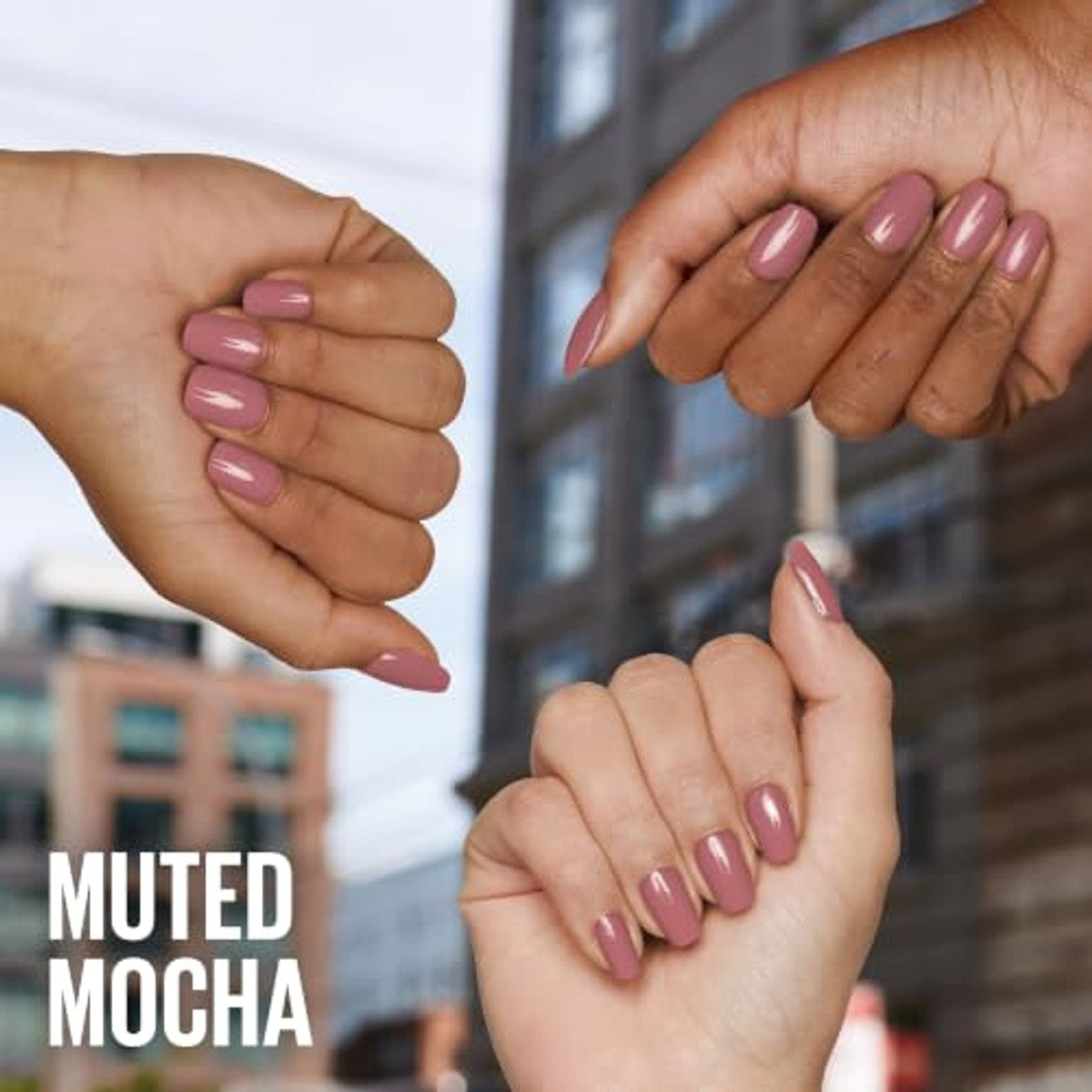 MAYBELLINE Super Stay Ink Bonder Nagellak 932 Muted Mocha 12,3 ml - 6 stuks