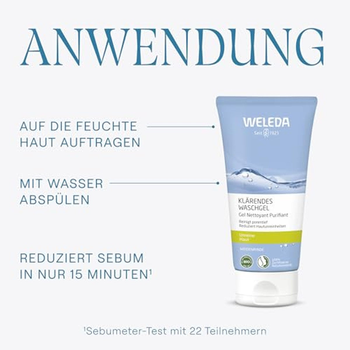 Weleda Naturally Clear Wasgel 100 ml - 6-pack