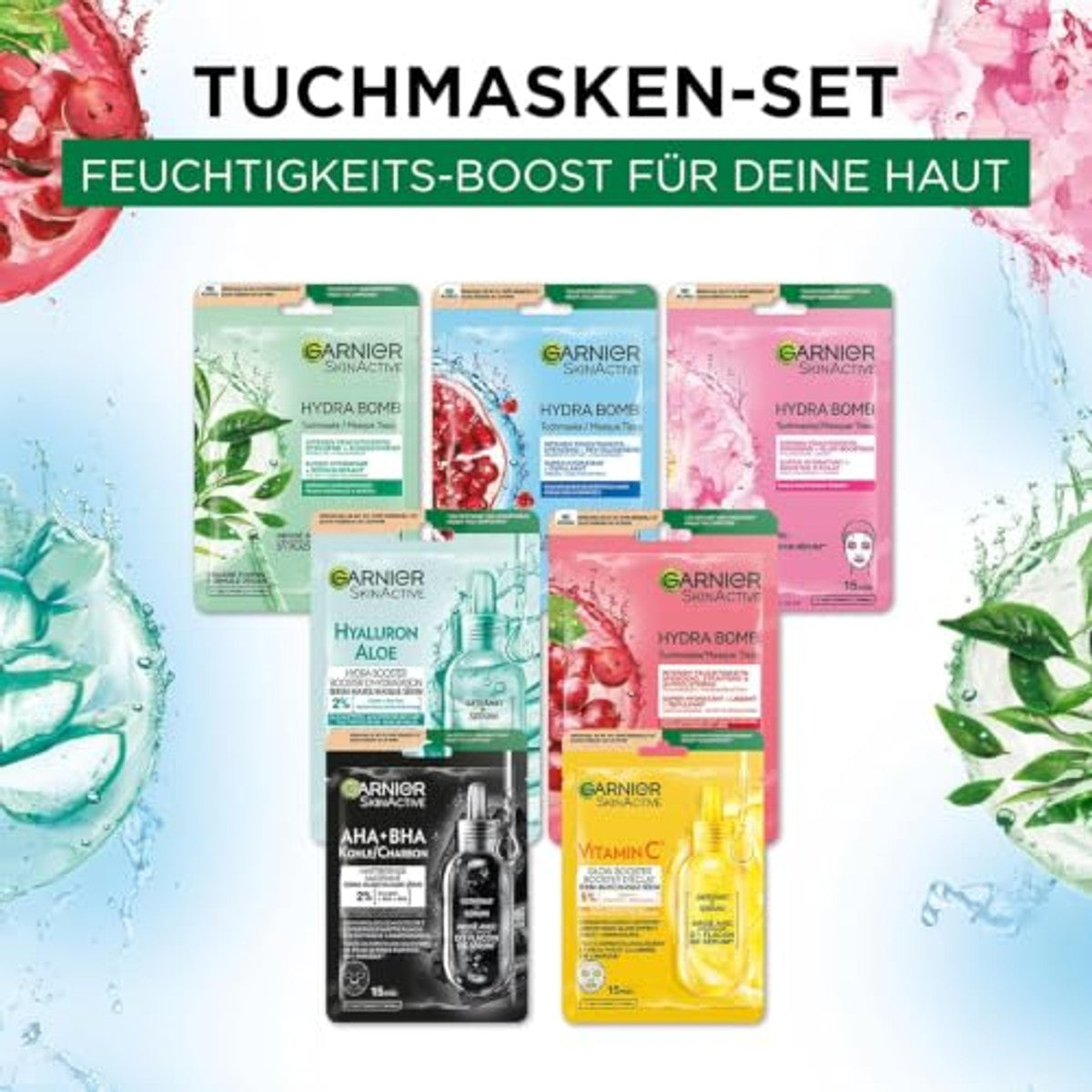 Garnier SkinActive Doekmaskerset 7 x 28 g – Garnier