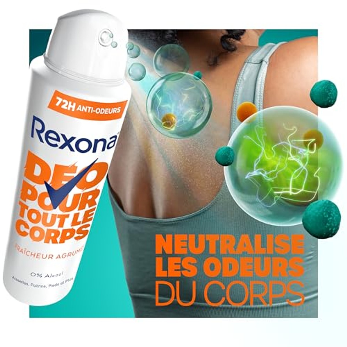 Rexona Full-Body Deodorant Citrusfrisheid 150 ml – Rexona