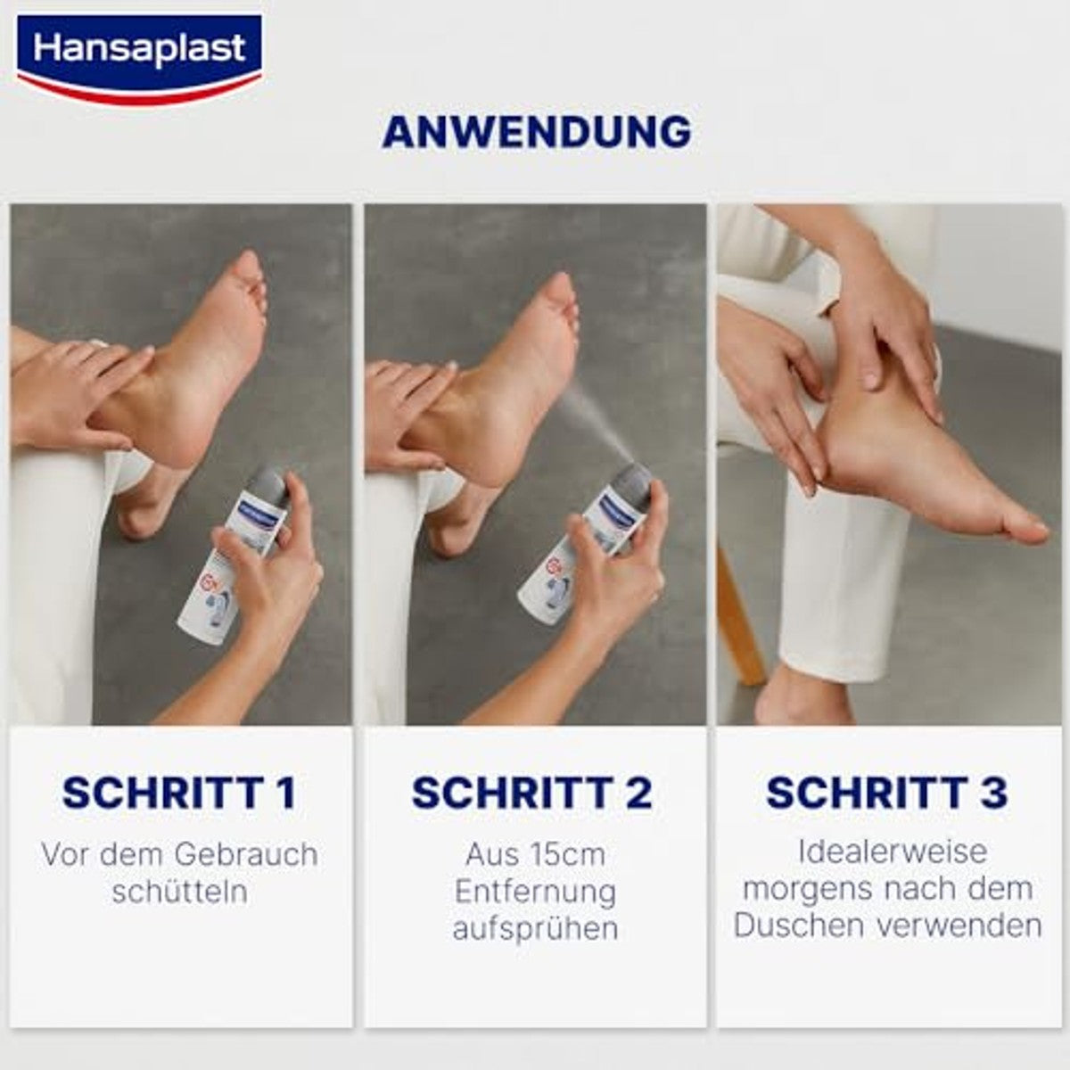 Hansaplast Silver Active Voetspray 150 ml – Elastoplast