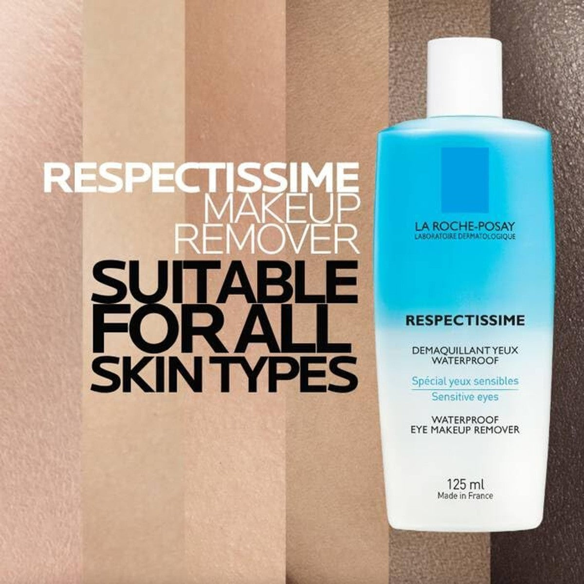 La Roche-Posay Respectissime Waterdichte Oogmake-up Remover 125 ml - 6-pack – foto 6