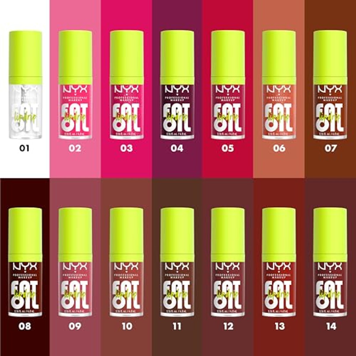 NYX PROFESSIONAL MAKEUP Lipgloss Chillin like a Villain 1 stuk - 3 stuks