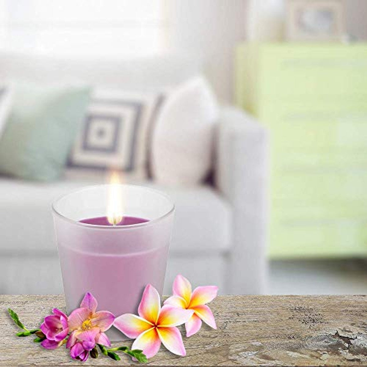 Air Wick Feel-Good Geurkaars bloemenweide 6 stuks – foto 6