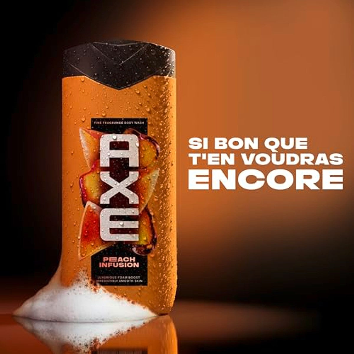 Axe Fine Fragrance Douchegel Peach Infusion 225 ml (verpakking van 2) – Axe
