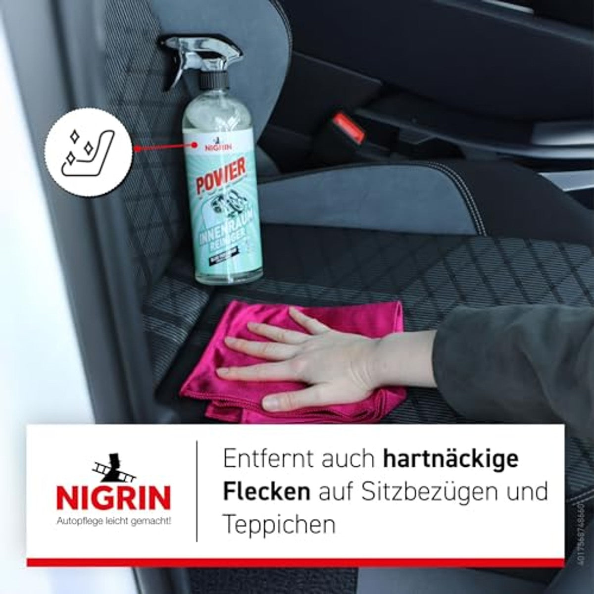 NIGRIN POWER Interieurreiniger 6 x 750 ml - Voordeelverpakking – foto 6