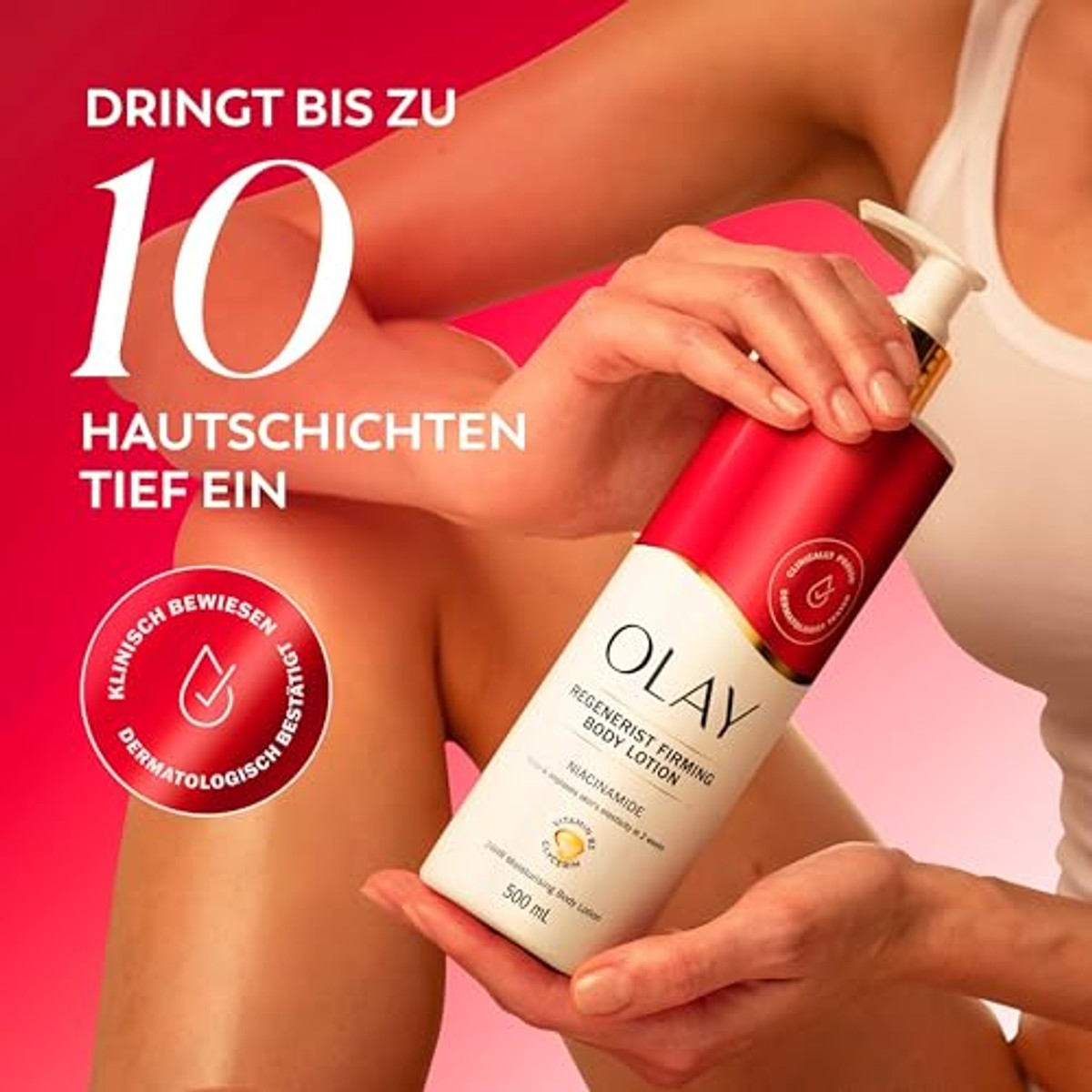 Olay Niacinamide Regenerist Body Lotion 3 x 500 ml - Voordeelverpakking