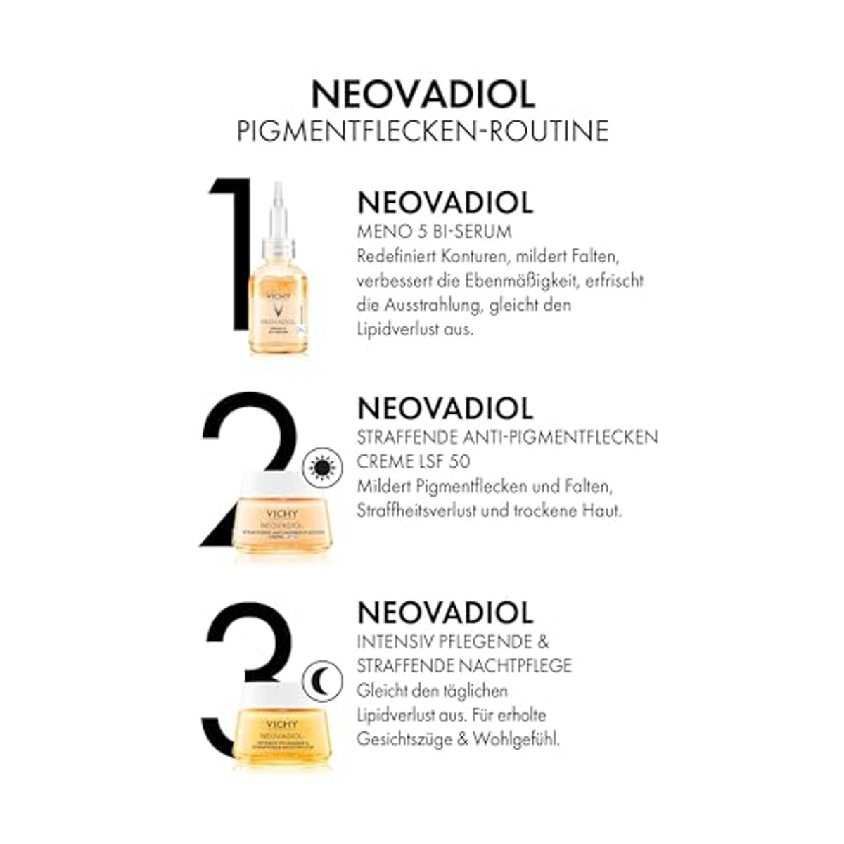 Vichy Neovadiol Magistral Verstevigende Anti-Pigmentvlekken Crème SPF 50, 50 ml