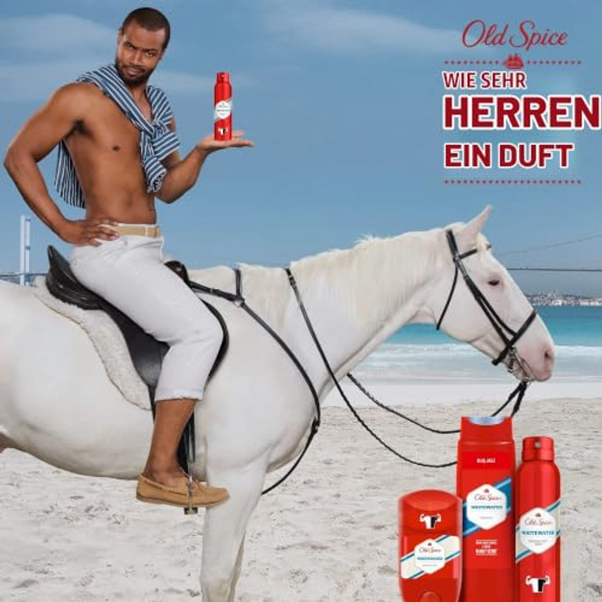 Old Spice Captain Deostick voor mannen 3 x 50 ml - Voordeelverpakking