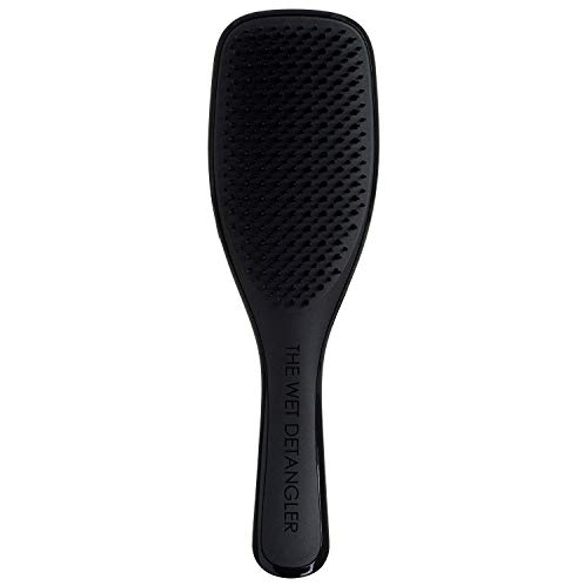 Tangle Teezer Wet Detangler Large Black, professionele haarborstel speciaal voor nat en dik haar & Wet Detangler Midnight Black, een haarborstel voor nat haar met platte handgreep voor ideale grip – Tangle Teezer