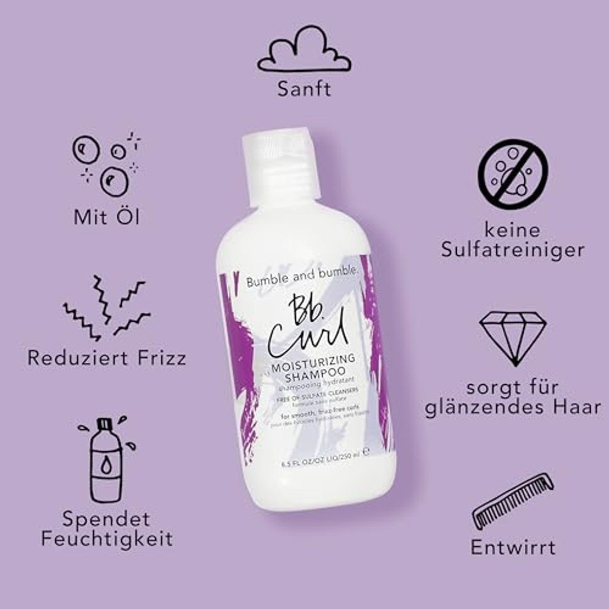 Bumble and bumble Curl Moisturizing Shampoo 250 ml - 6-pack