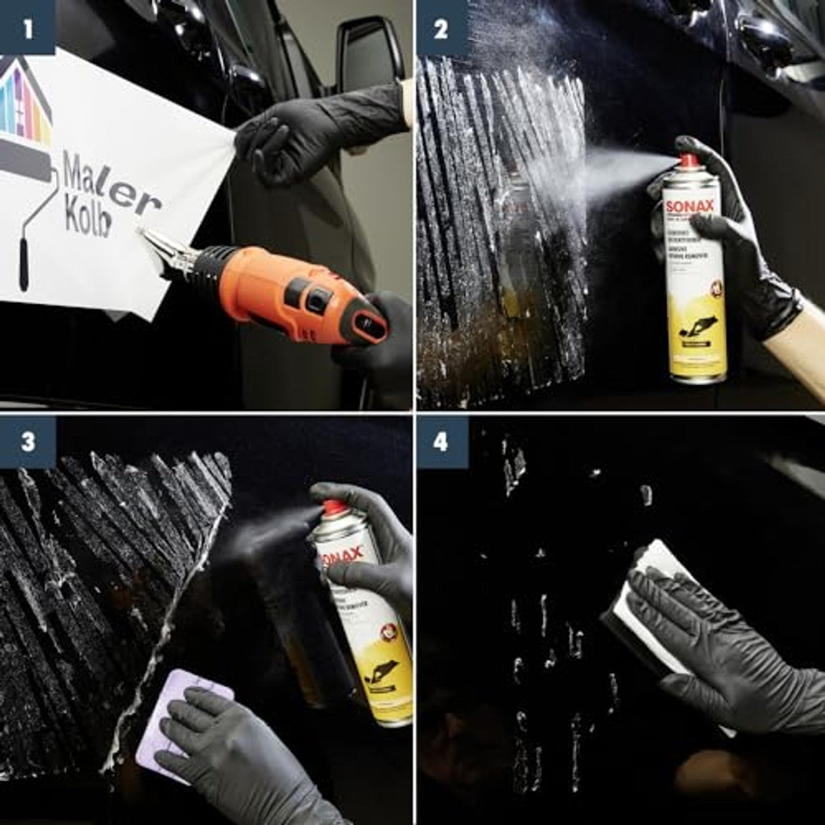 SONAX Lijmrestverwijderaar 6 x 400 ml - Voordeelverpakking