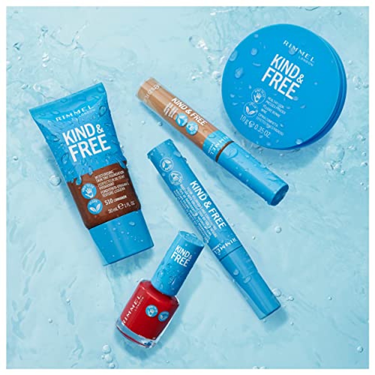 Rimmel London K & F Concealer 10 Fair - 3 stuks