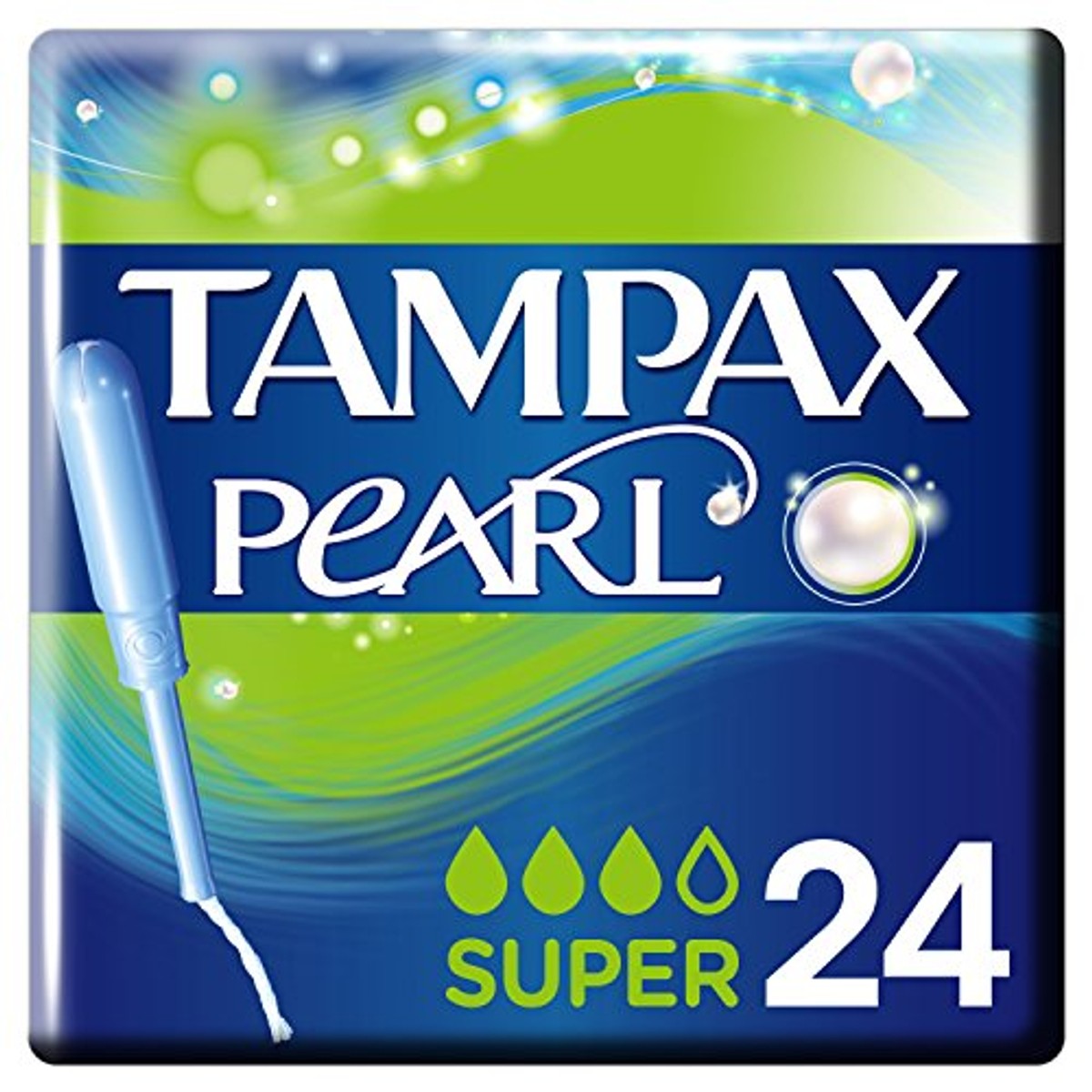 Tampax Pearl Regular & Super tampons met applicator, 2 x 24 stuks – Tampax