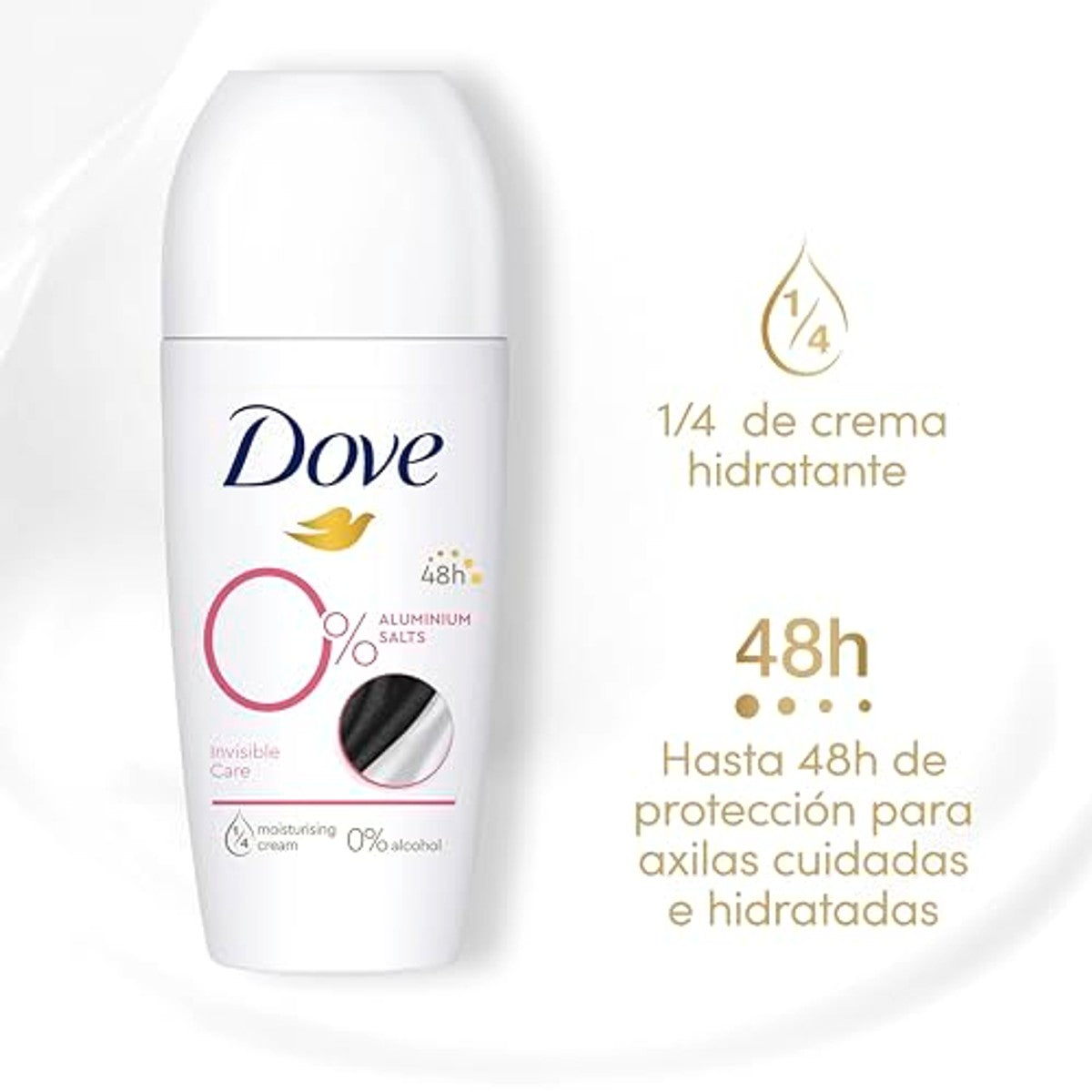 Dove 0% Roll-on Invisible Care 6 x 50 ml – Dove