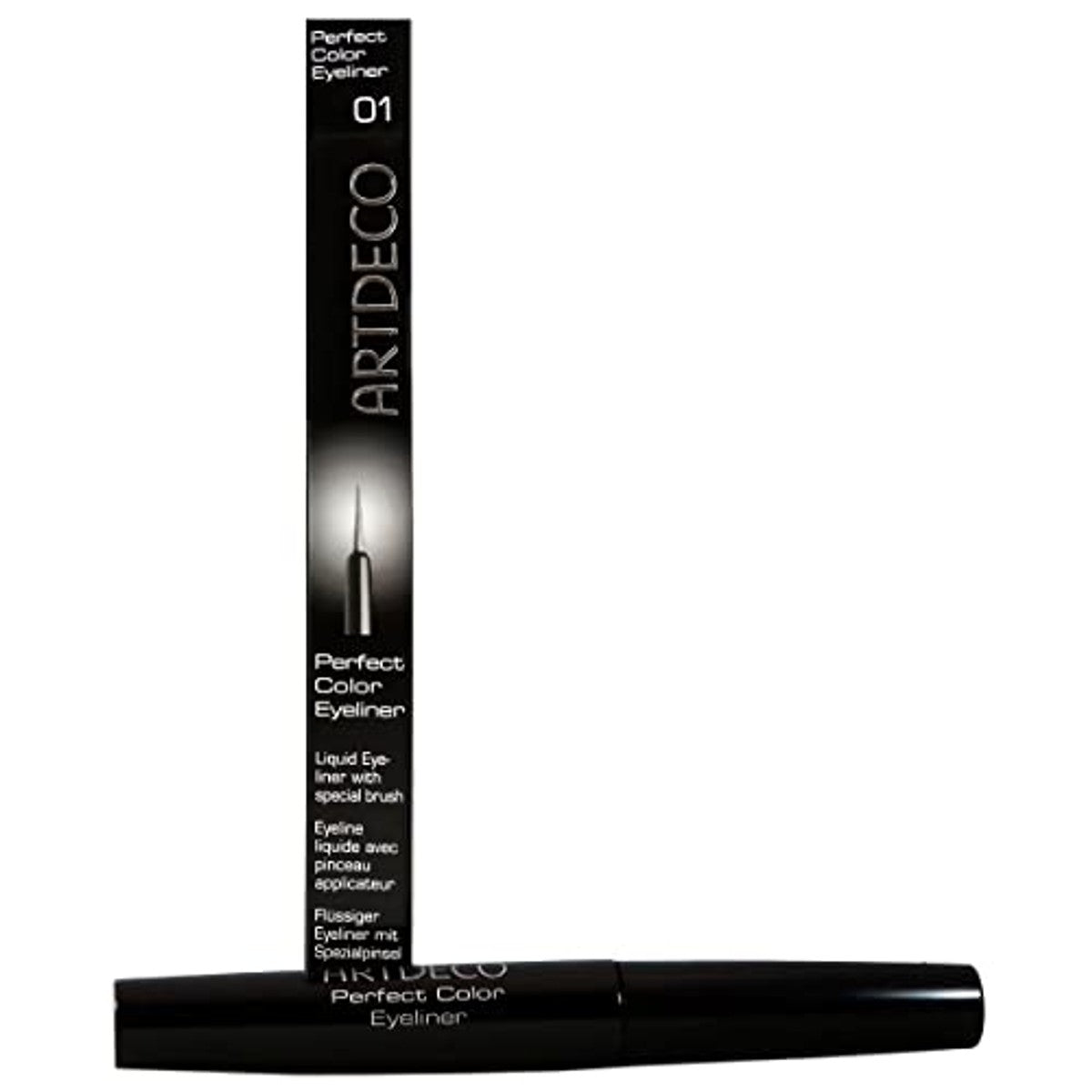 Artdeco Perfect Color Eyeliner vloeibaar mat zwart 1 x 4,5 ml - 6-pack