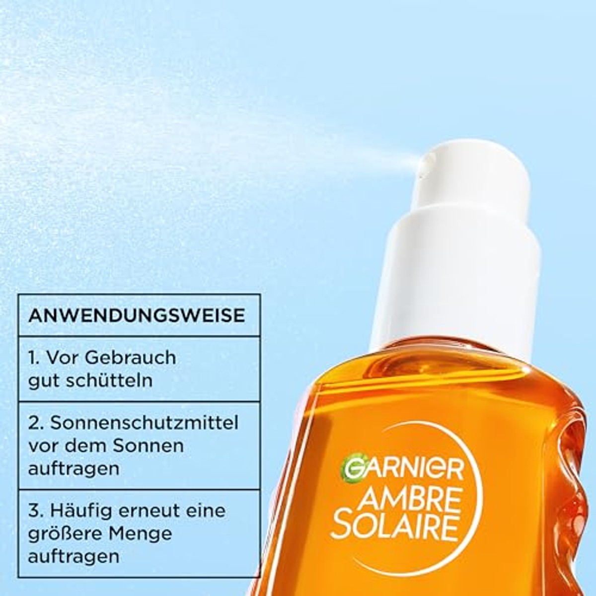 Garnier Ambre Solaire Sensitive Expert UV Water SPF 30 3 x 150 ml - Voordeelverpakking